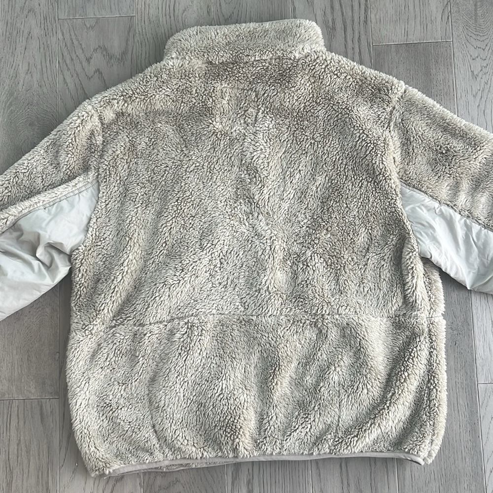 Dylan Los Angeles Cozy Sherpa Fleece Pullover 1/2 Zip Medium - Picture 6 of 9